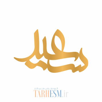 وکتور پلاک اسم سعید کد 443 وکتور پلاک اسم سعید کد 443