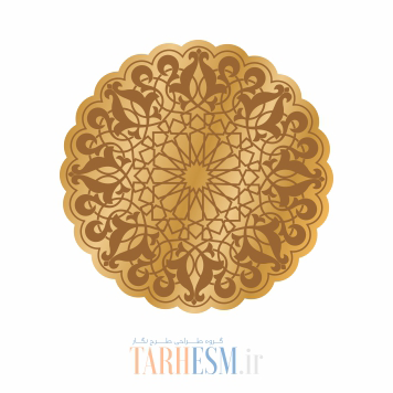 وکتور طرح اسلیمی کد 975 وکتور طرح اسلیمی کد 975